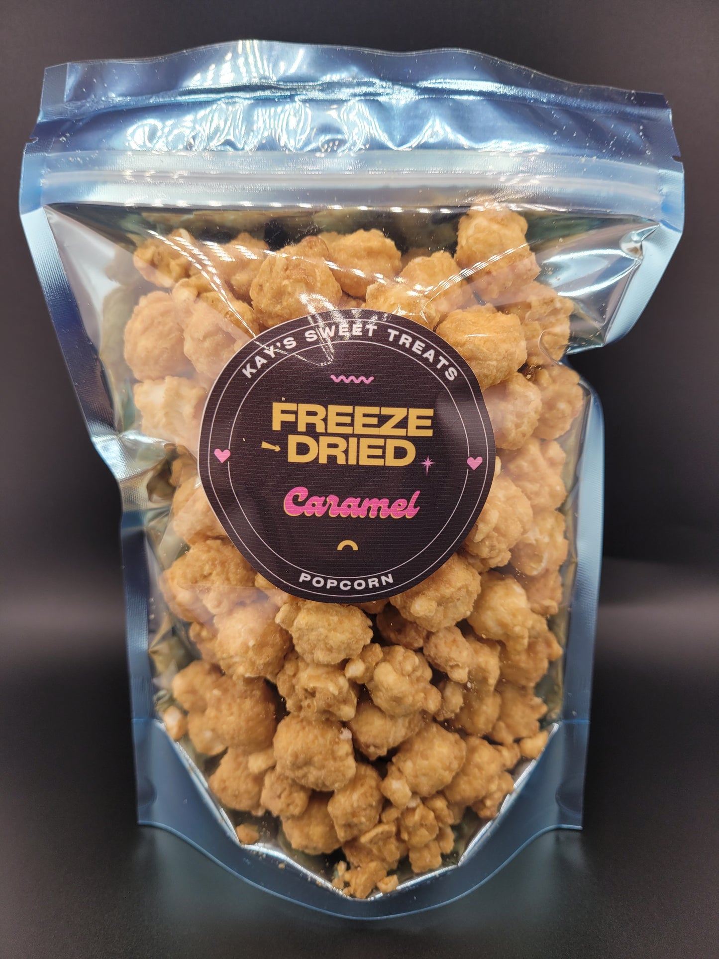 Freeze Dried Caramel Popcorn