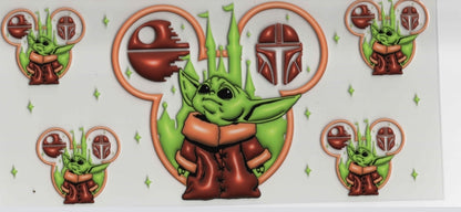 Uv dtf cup stickers
