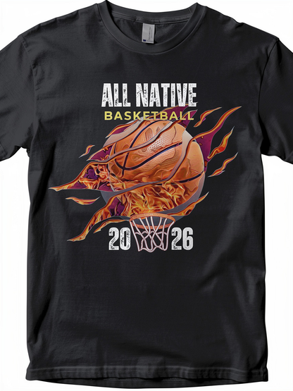 Tshirts, all native basketball