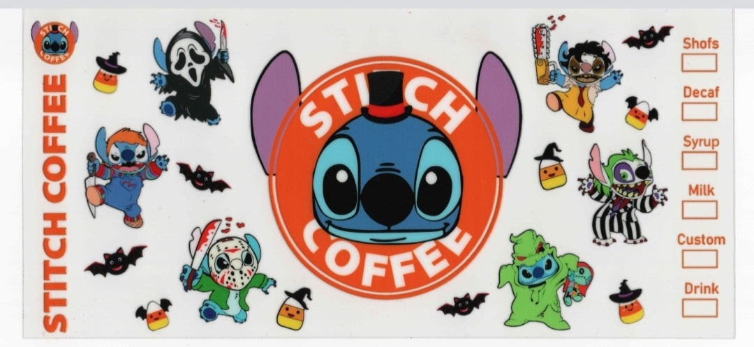 Uv dtf cup stickers