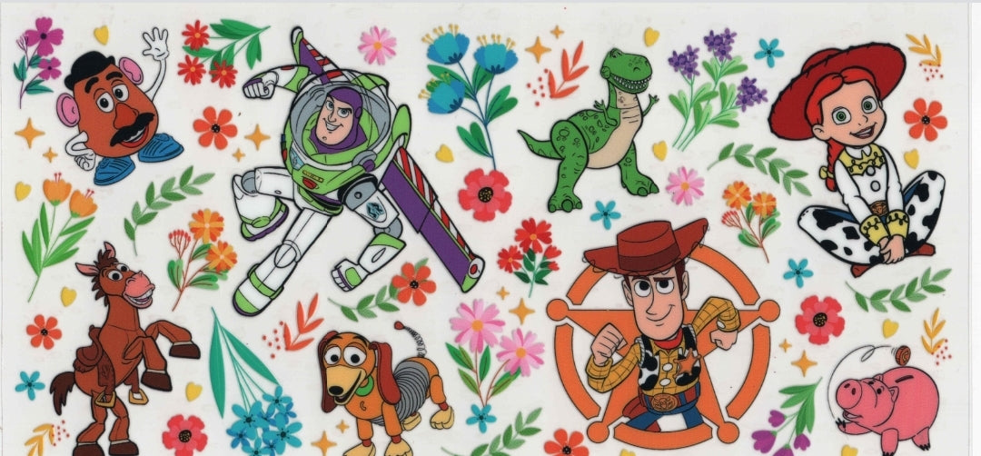 Uv dtf cup stickers