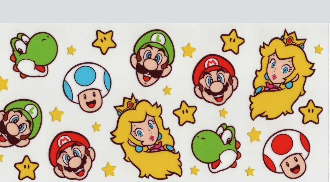 Uv dtf cup stickers