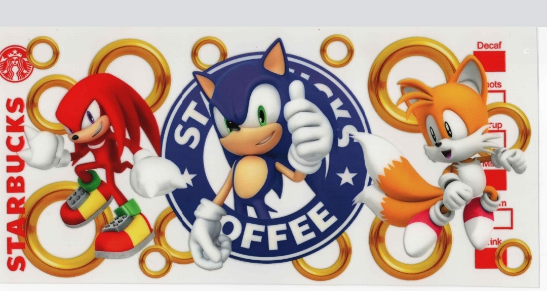 Uv dtf cup stickers